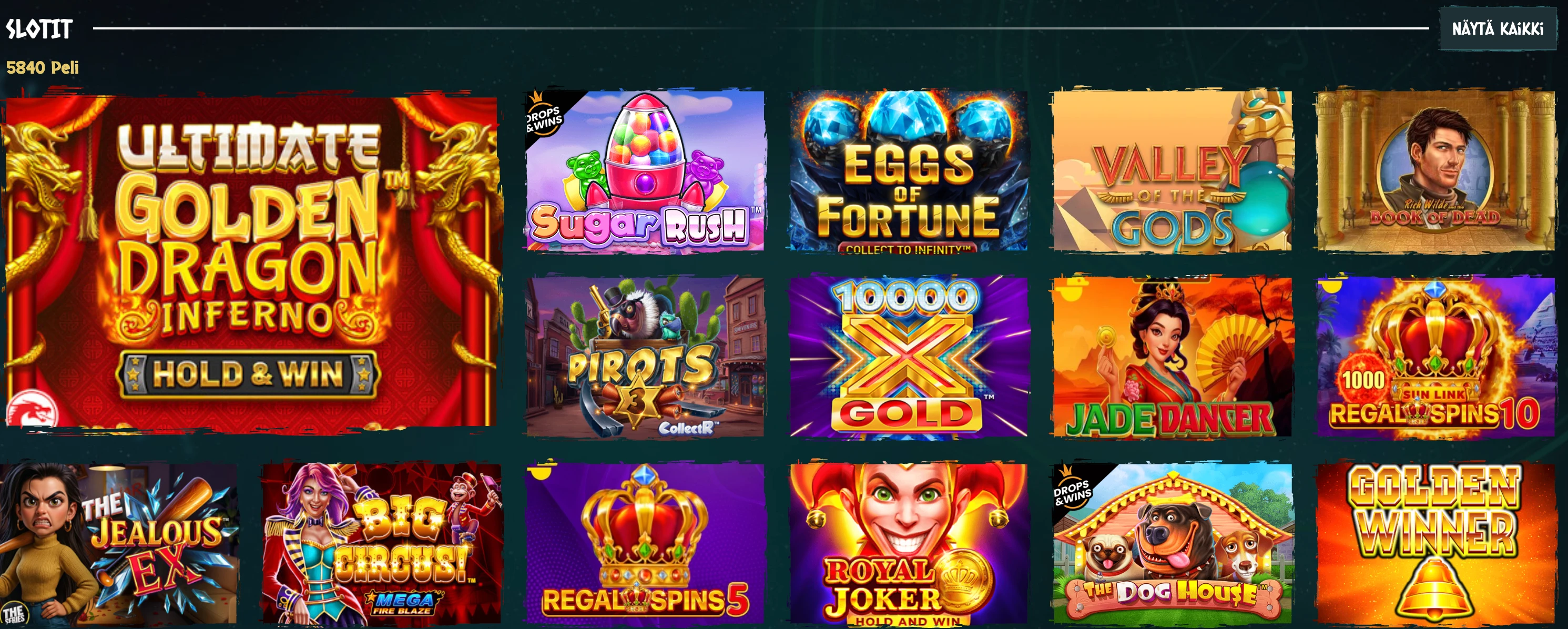 Nords Casino games